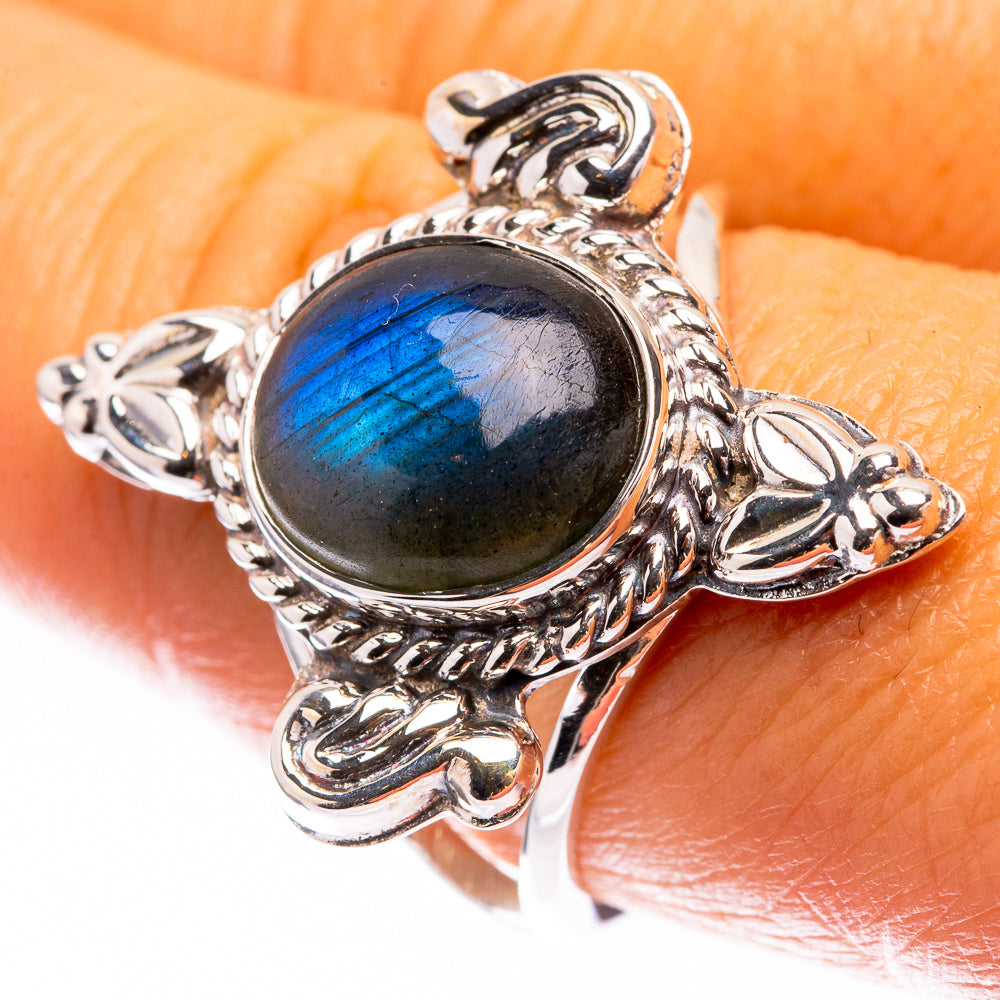 Premium Labradorite Ring Size 9 (925 Sterling Silver) R141855