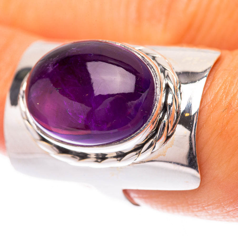 Amethyst Ring Size 7.5 (925 Sterling Silver) R140523