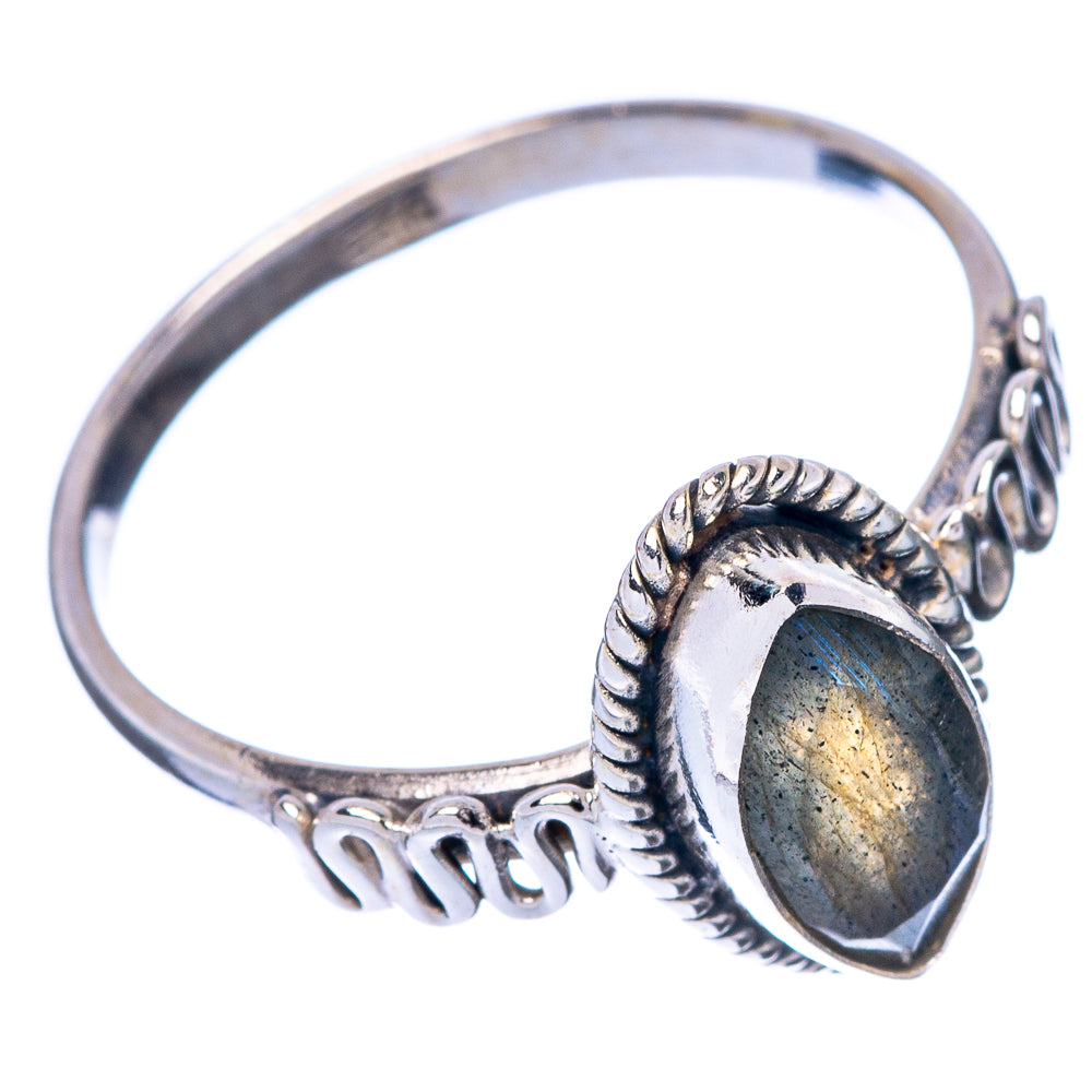 Labradorite Dainty Ring Size 7.25 (925 Sterling Silver) R145791