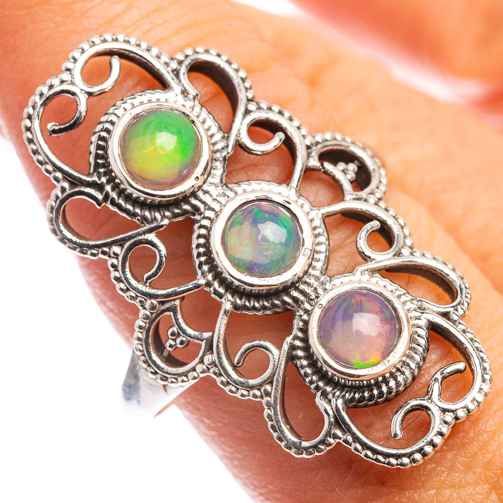Ethiopian Opal Ring Size 10 (925 Sterling Silver) RING143321