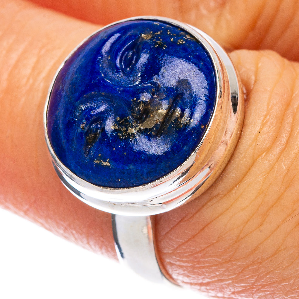 Lapis Lazuli Ring Size 7 (925 Sterling Silver) R146659