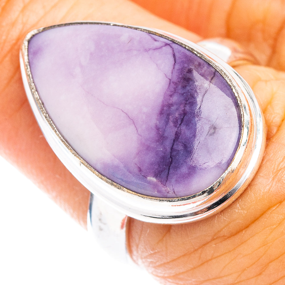 Morado Opal Ring Size 6.75 (.925 Sterling Silver)