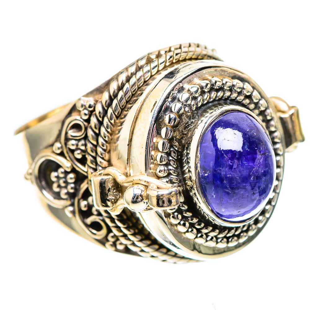 Poison Natural Tanzanite Ring Size 6 (925 Sterling Silver) RING137898