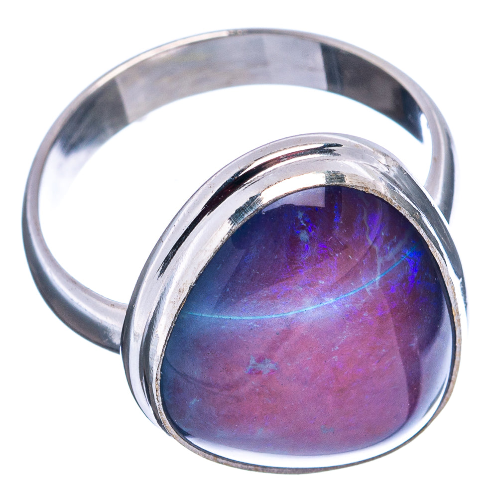 Rare Triplet Opal Ring Size 8.5 (.925 Sterling Silver)