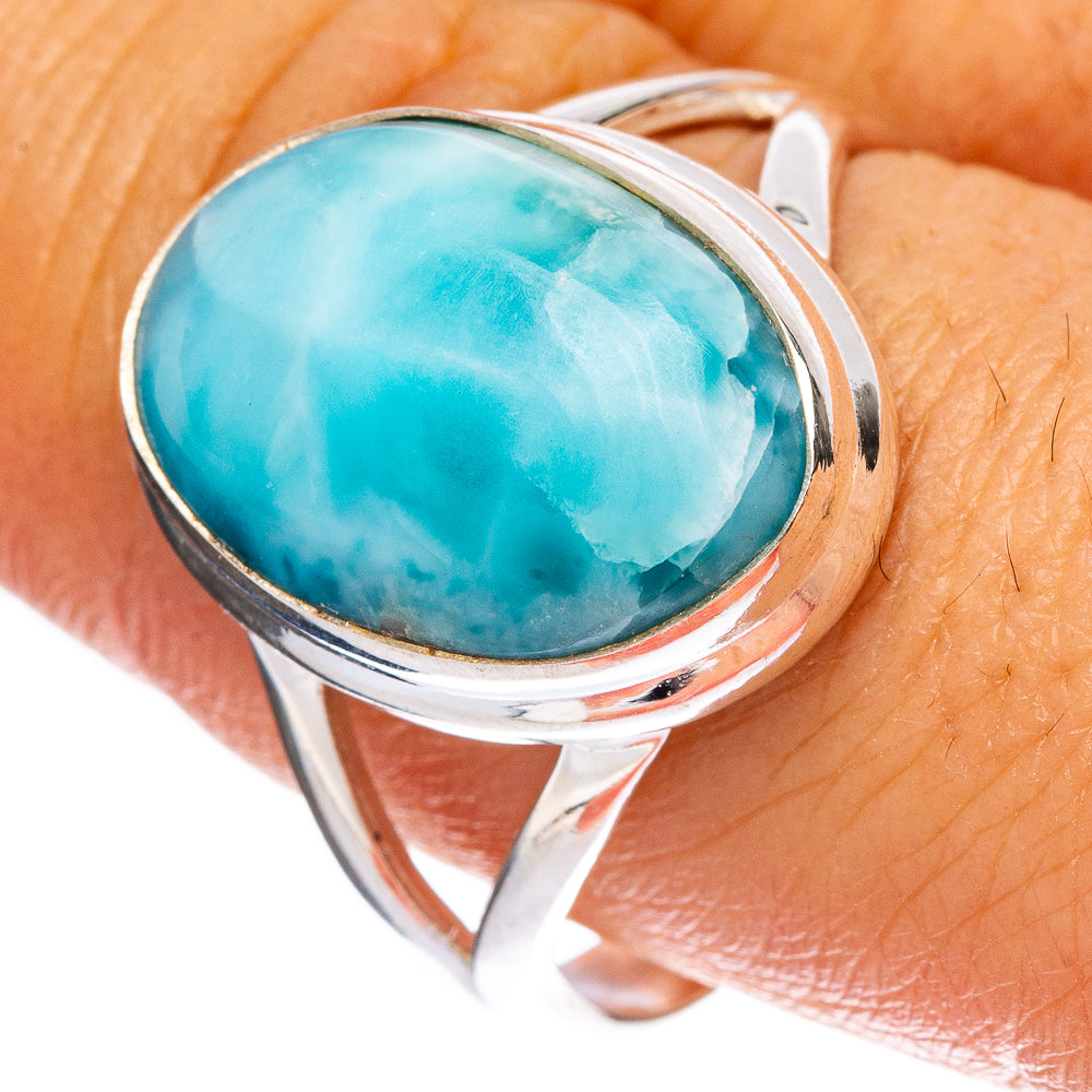 Larimar Ring Size 9.5 (925 Sterling Silver) R146331