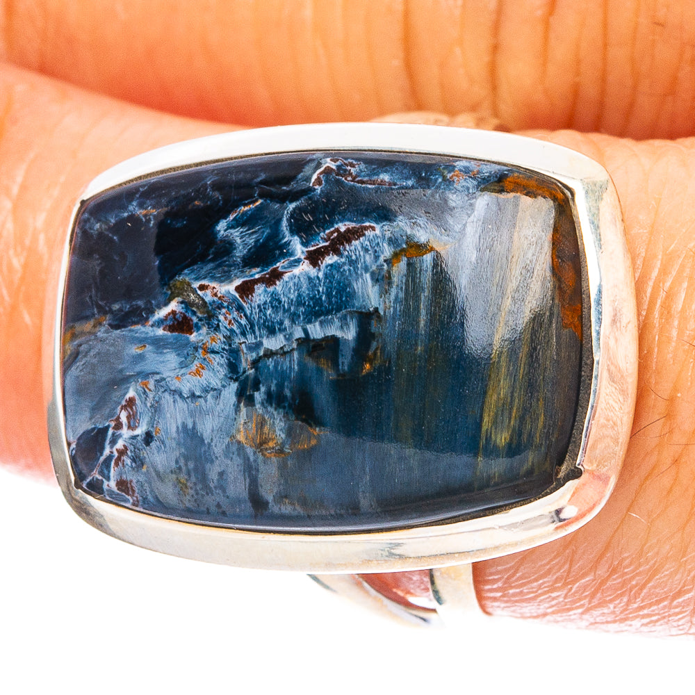 Pietersite 925 Sterling Silver Ring Size 7.75 (925 Sterling Silver) R6201