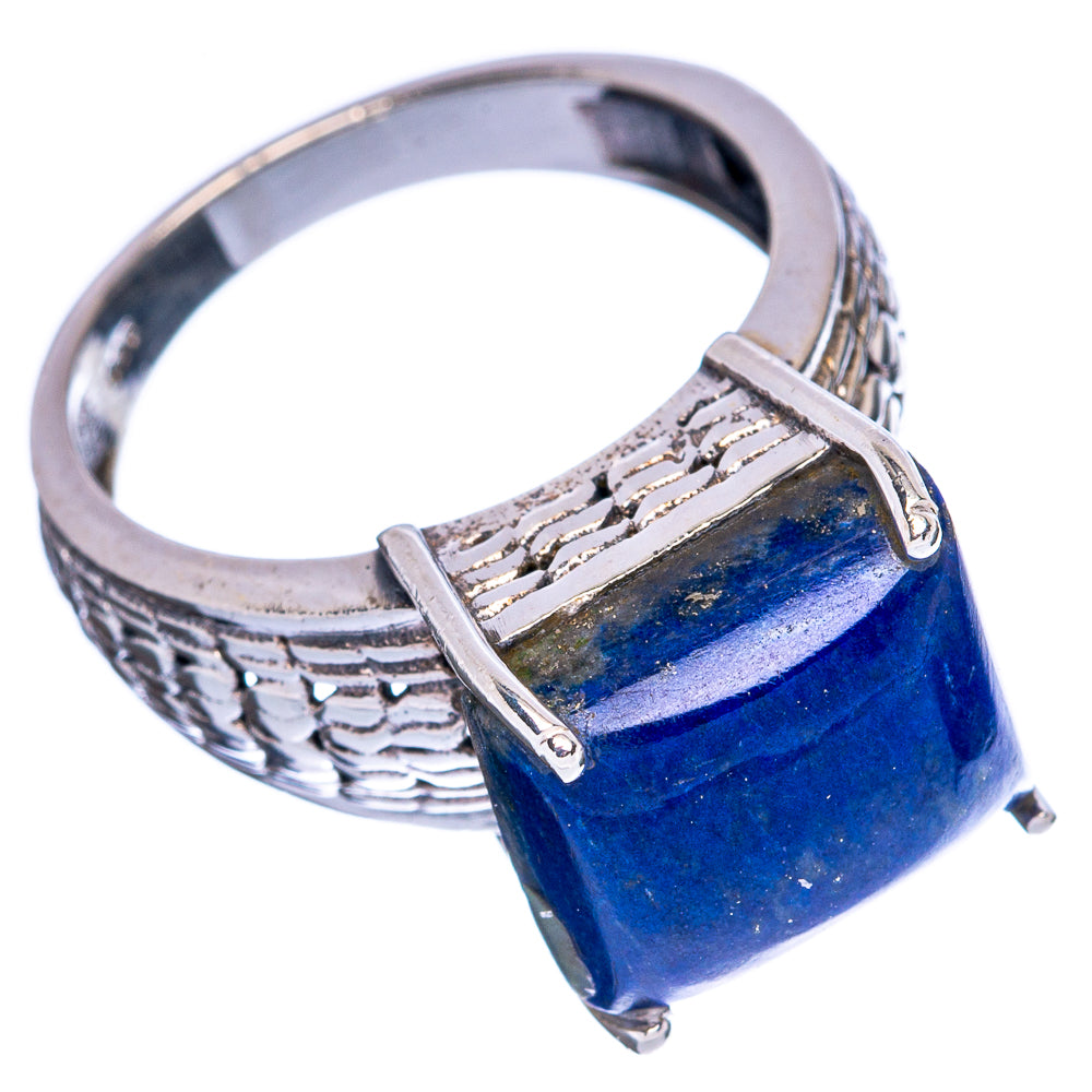 Lapis Lazuli Ring Size 7 (925 Sterling Silver) R146341