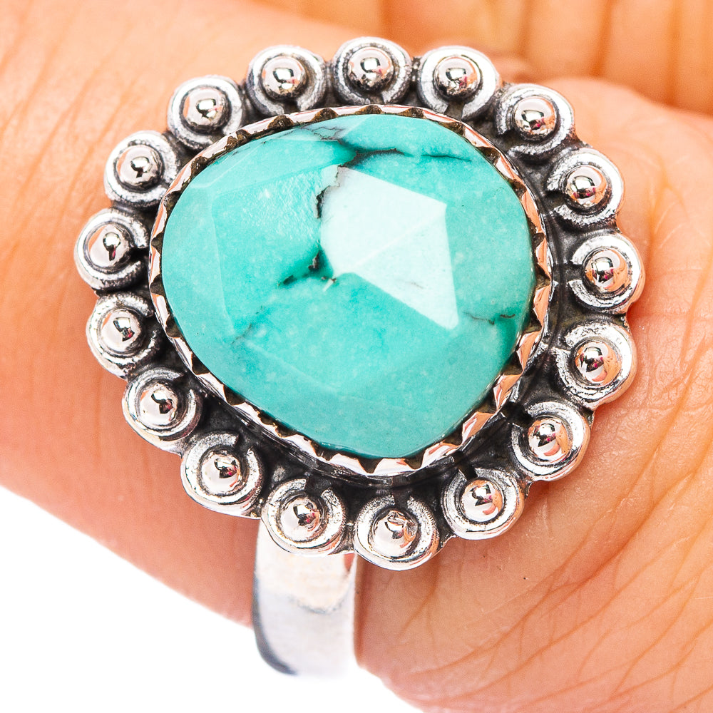 Rare Kingman Turquoise Ring Size 7 (.925 Sterling Silver)