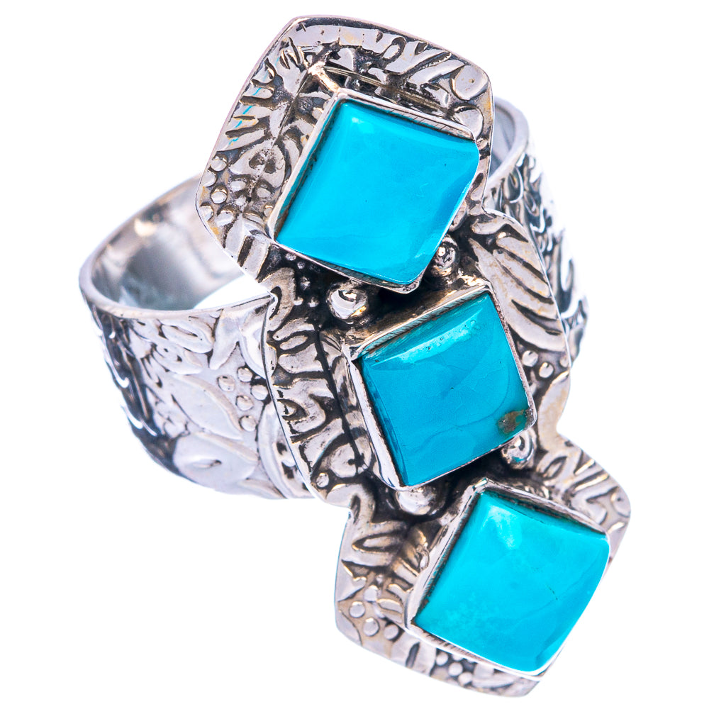 Sleeping Beauty Turquoise Ring Size 7 (925 Sterling Silver) R144448
