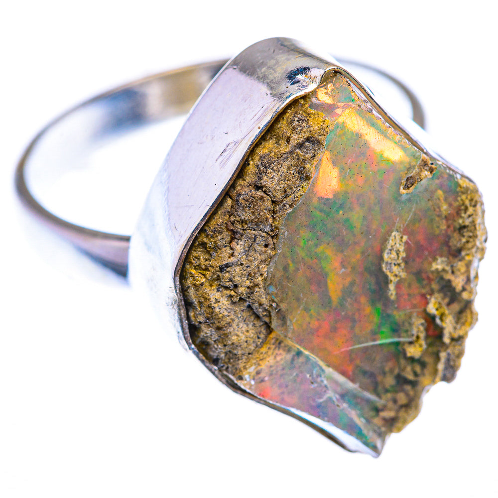 Raw Ethiopian Opal Ring Size 9.25 (925 Sterling Silver) RING140138