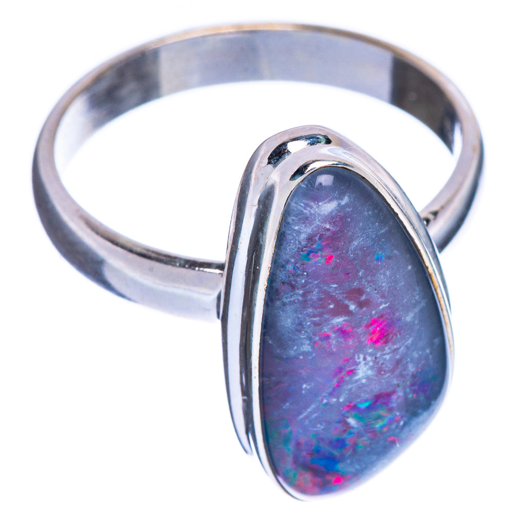 Triplet Opal Ring Size 8.75 (925 Sterling Silver) R147254