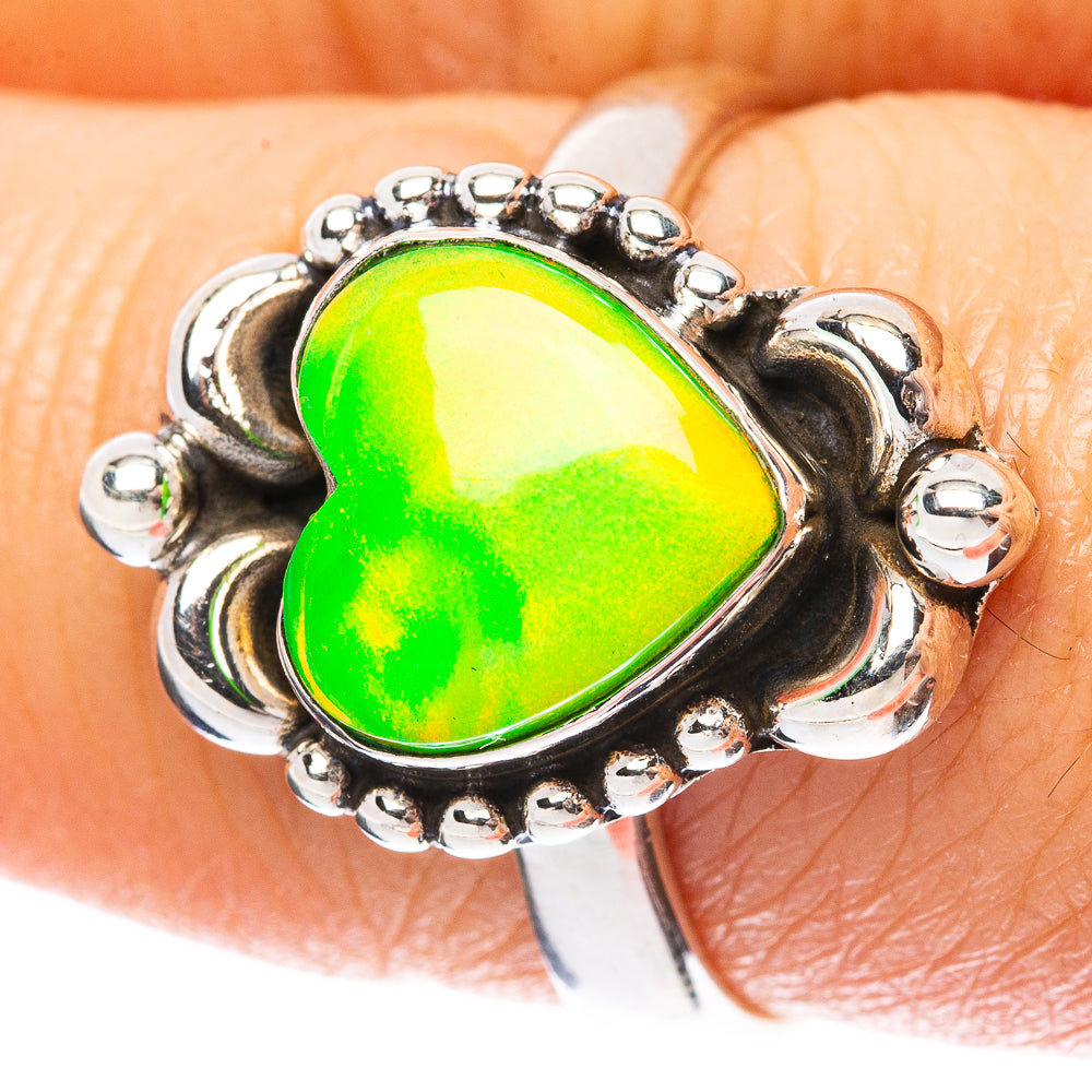 Aura Opal Ring Size 8 (925 Sterling Silver) R3944