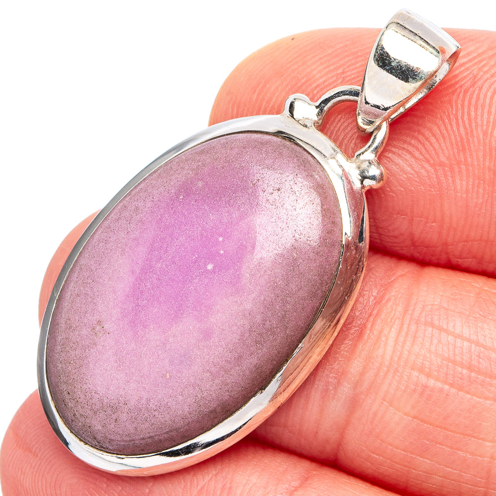 Phosphosiderite Pendant 1 3/8" (.925 Sterling Silver)