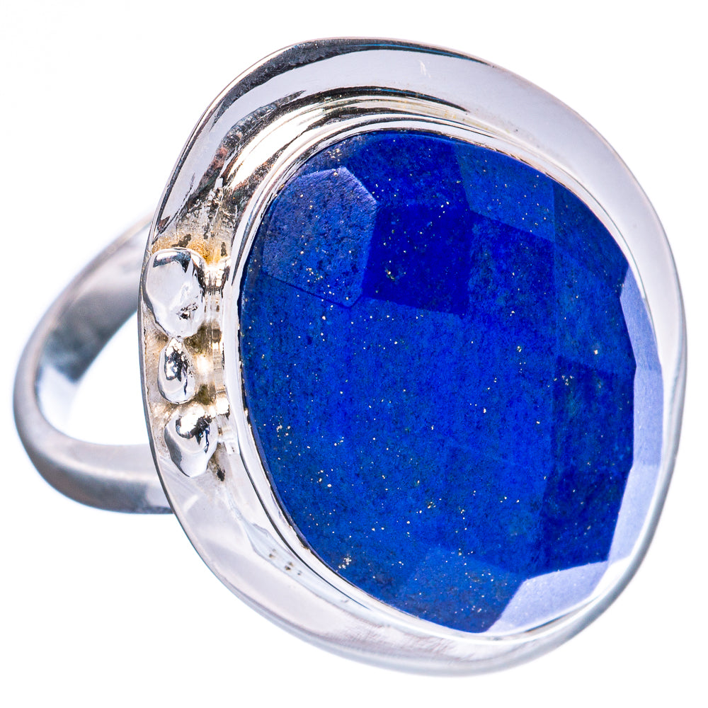 Premium Lapis Lazuli 925 Sterling Silver Ring Size 8.75 Ana Co R3608