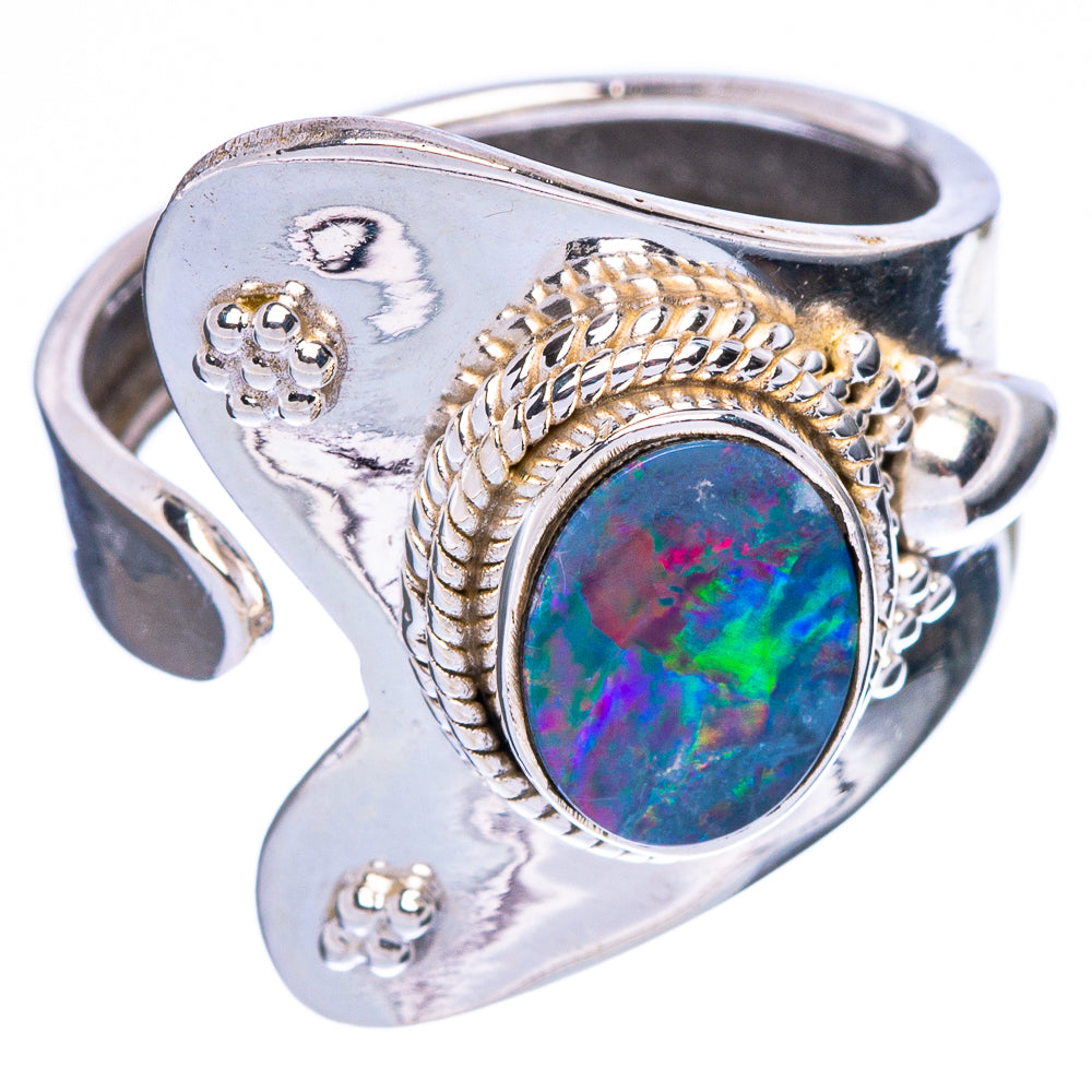 Rare Doublet Opal Ring Size 7 (925 Sterling Silver) R146802