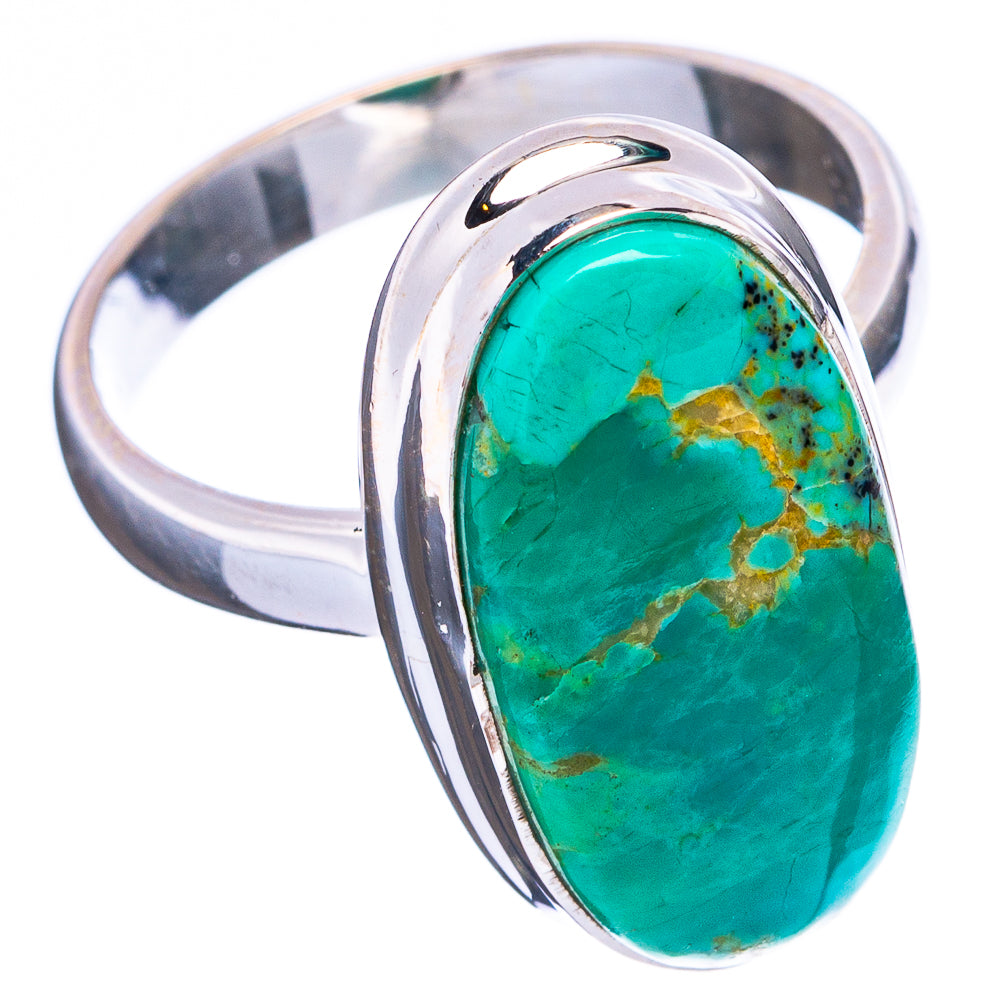 Mohave Turquoise Ring Size 6.75 (.925 Sterling Silver)