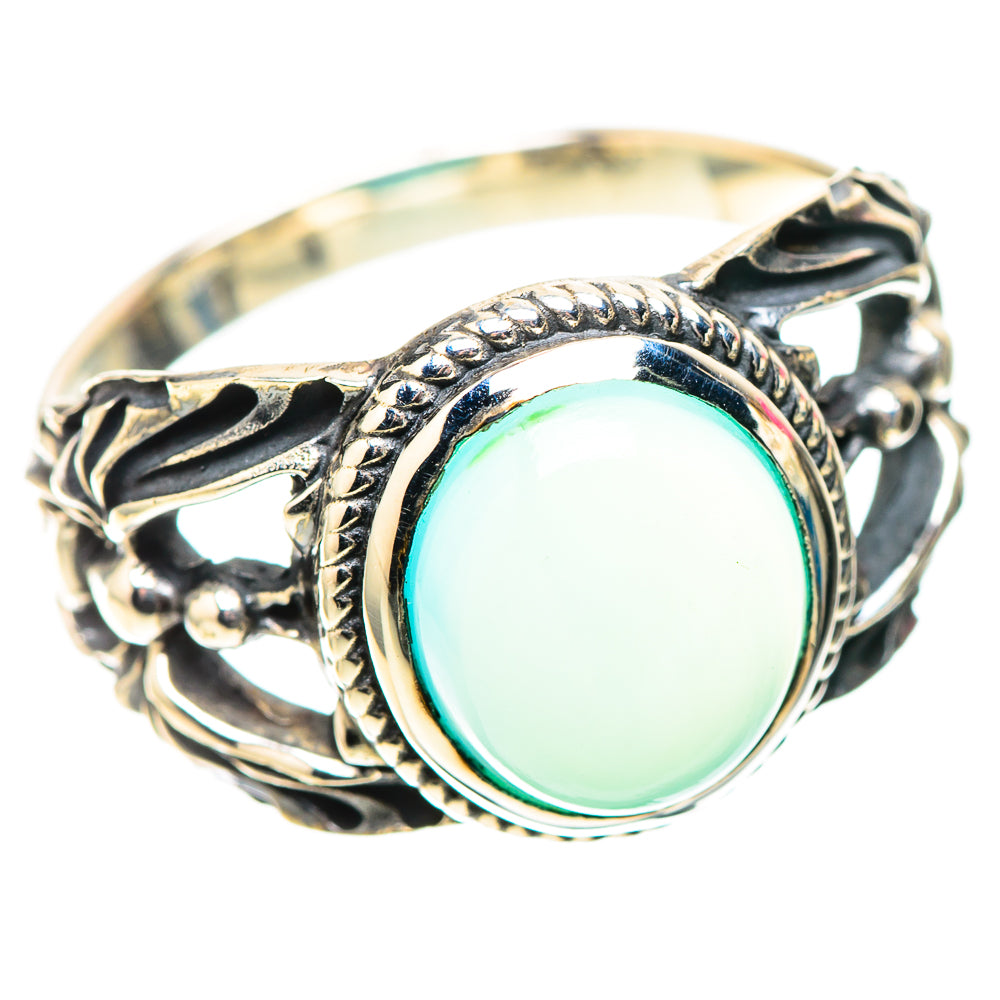 Aqua Chalcedony Ring Size 9.5 (925 Sterling Silver) RING138425