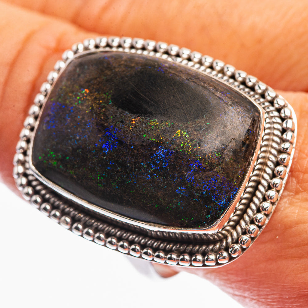 Andamooka Opal Ring Size 10 (925 Sterling Silver) R142068