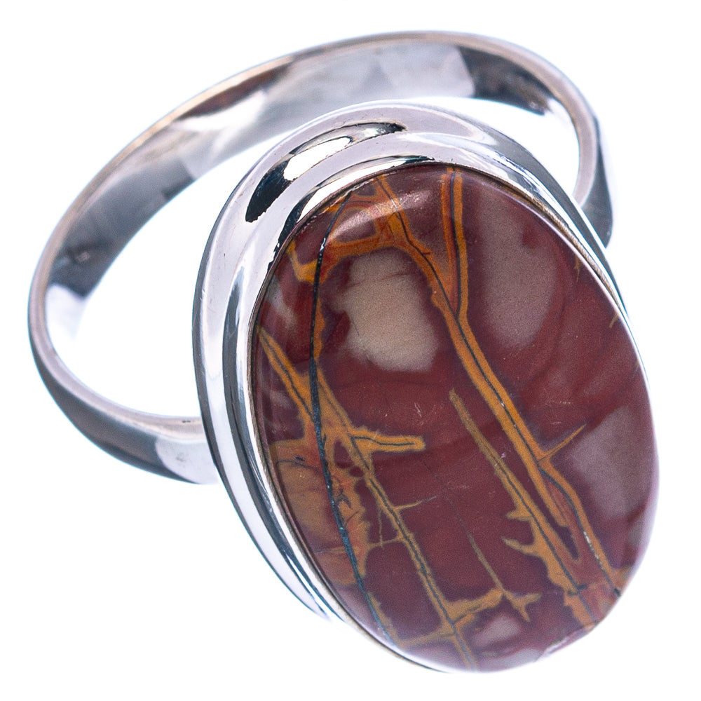 Noreena Jasper Ring Size 9.75 (.925 Sterling Silver)