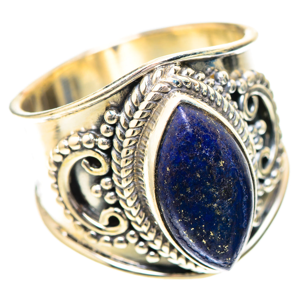 Lapis Lazuli Ring Size 6.5 (925 Sterling Silver) RING139736