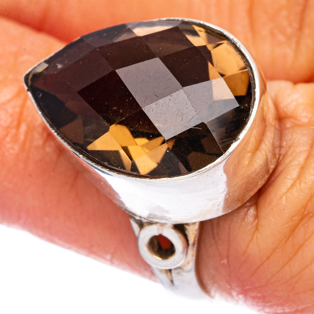 Smoky Quartz Ring Size 6 (925 Sterling Silver) R146548