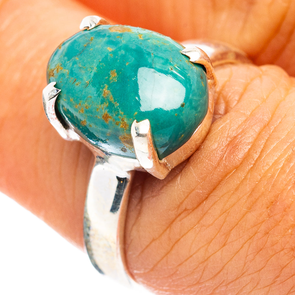 Royston Turquoise Ring Size 7 (.925 Sterling Silver)