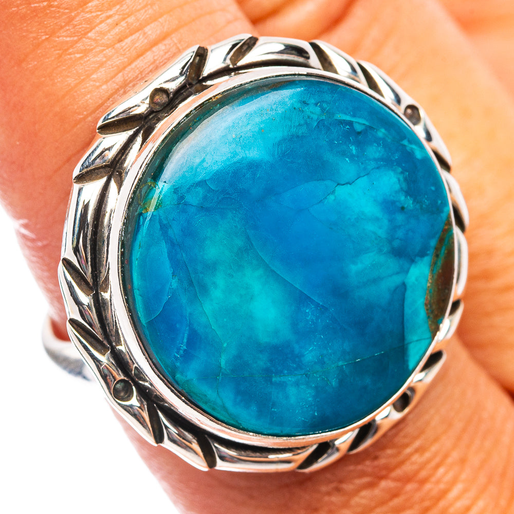 Rare Premium Peruvian Opal Ring Size 9 (.925 Sterling Silver)