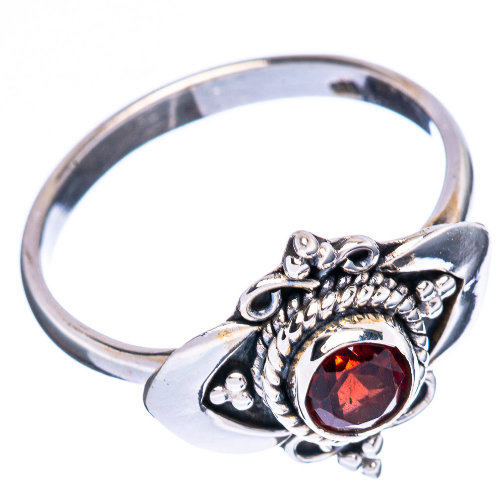 Value Garnet Ring Size 8.75 (925 Sterling Silver) R3307