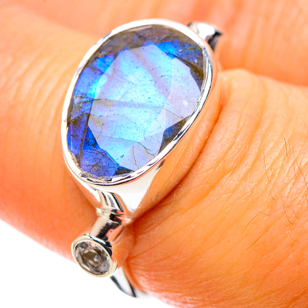 Premium Labradorite Ring Size 7.25 (925 Sterling Silver) RING138229