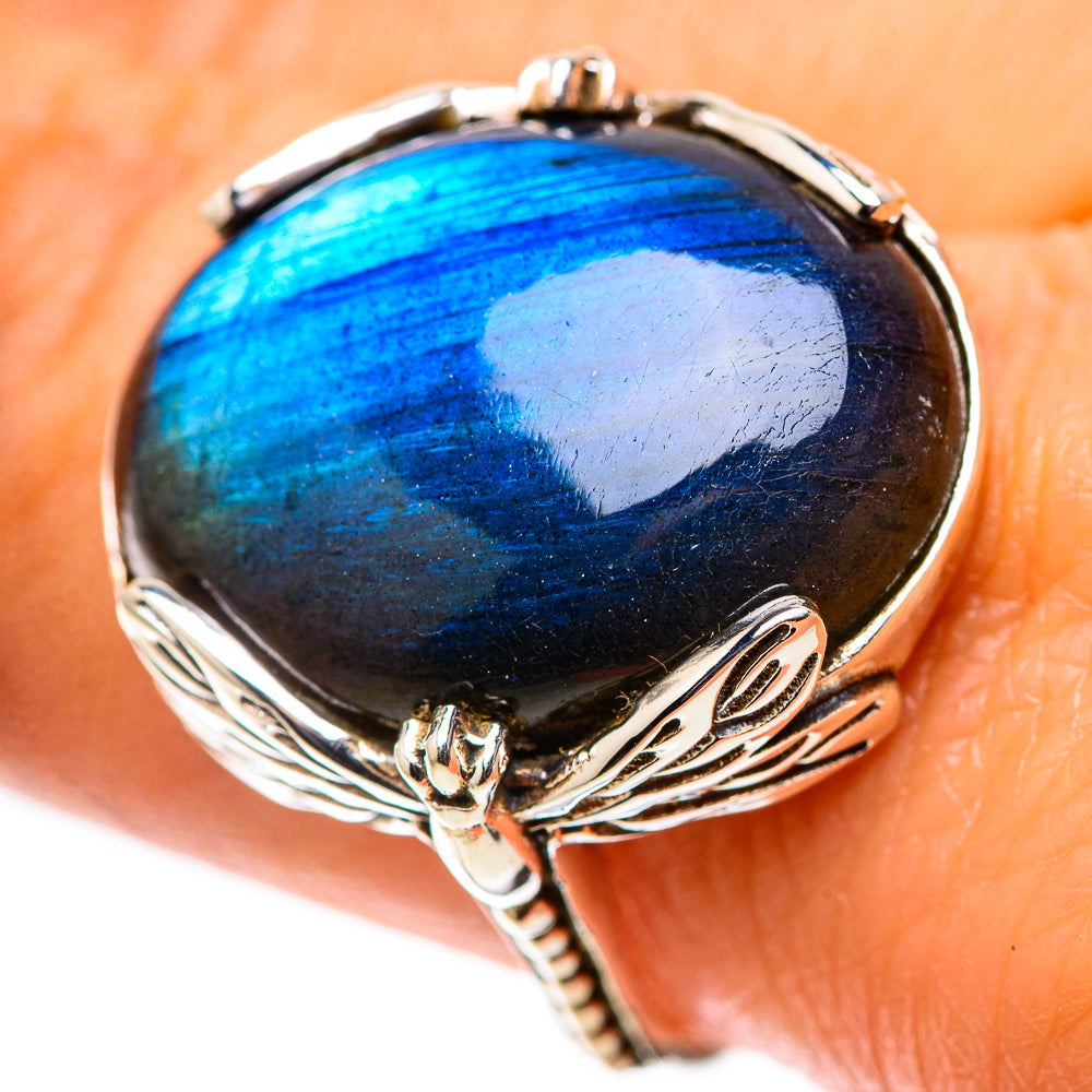 Labradorite Ring Size 9.5 (925 Sterling Silver) RING138349