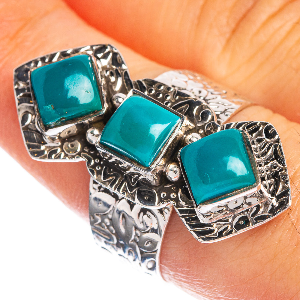 Sleeping Beauty Turquoise Ring Size 8 (925 Sterling Silver) R144236