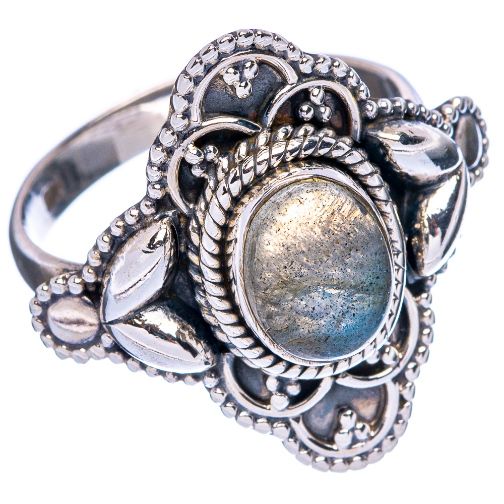 Labradorite Ring Size 6.75 (925 Sterling Silver) R146311