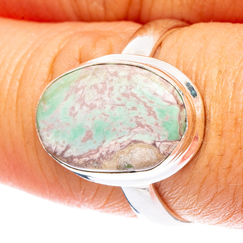 Variscite Ring Size 7.75 (925 Sterling Silver) R6814