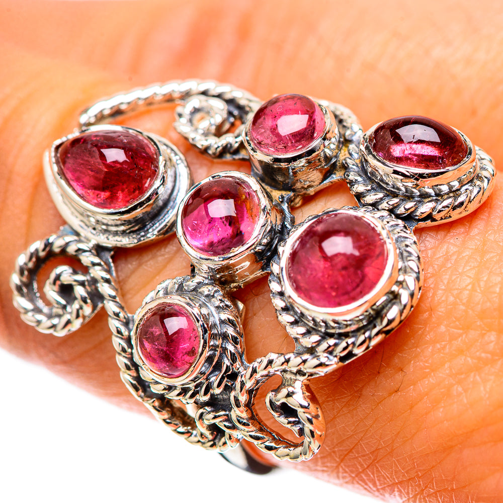 Signature Pink Tourmaline Ring Size 8.25 (925 Sterling Silver) RING138286