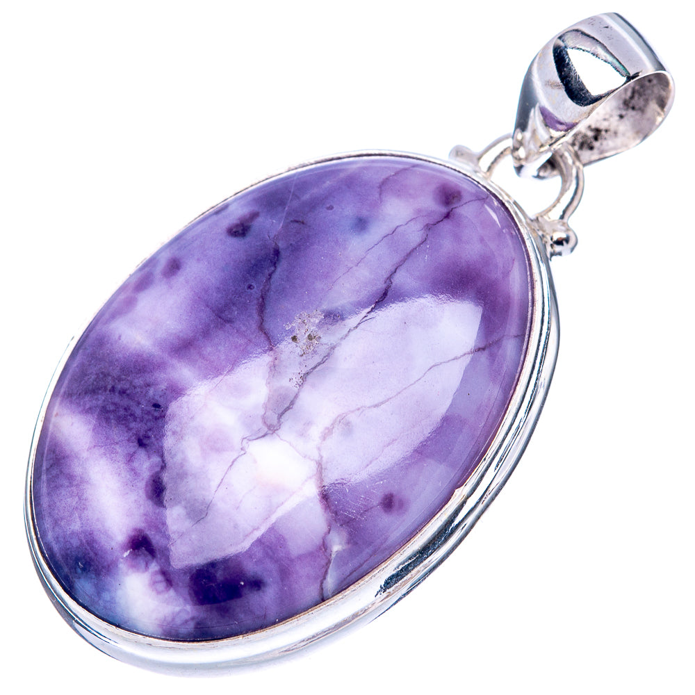 Tiffany Stone Pendant 1 5/8" (925 Sterling Silver) P42540