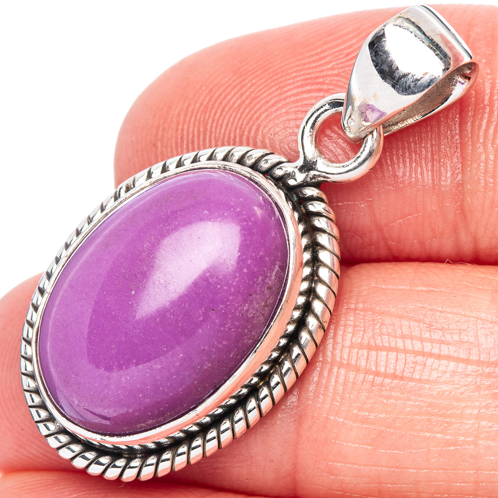 Phosphosiderite Pendant 1 3/8" (925 Sterling Silver) P42423