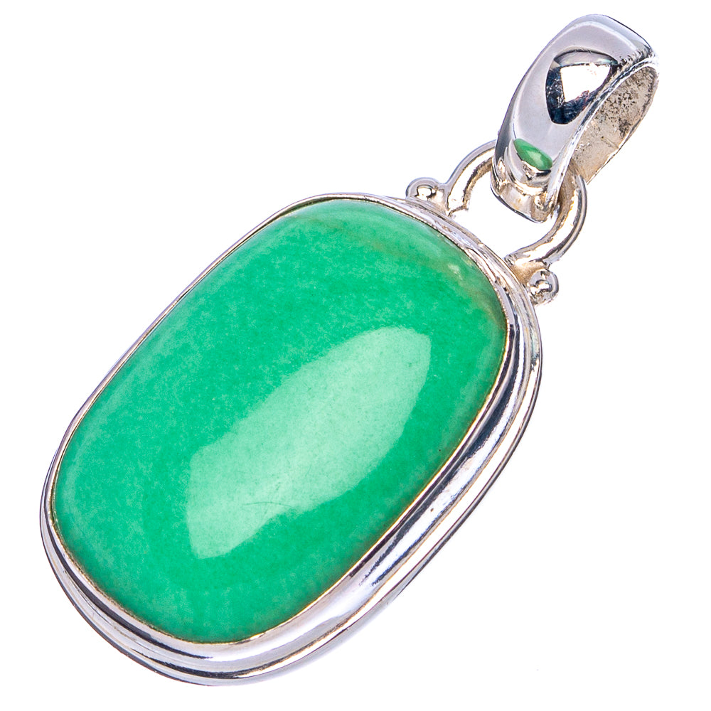Variscite Pendant 1 1/4" (.925 Sterling Silver)