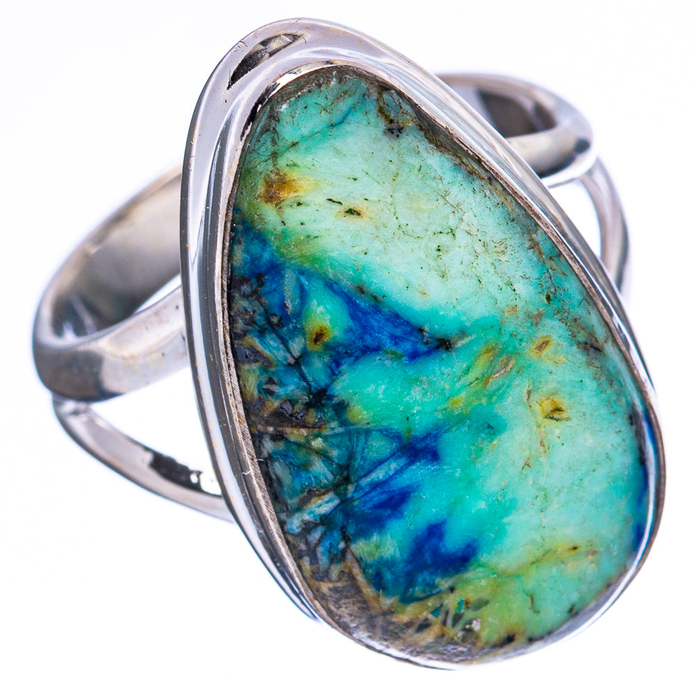 Azurite Ring Size 7 (925 Sterling Silver) R4117