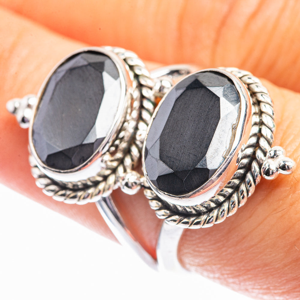 Hematite Ring Size 7.25 (925 Sterling Silver) R141968