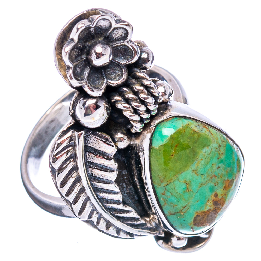 Mohave Turquoise Turquoise Ring Size 6.25 (.925 Sterling Silver)