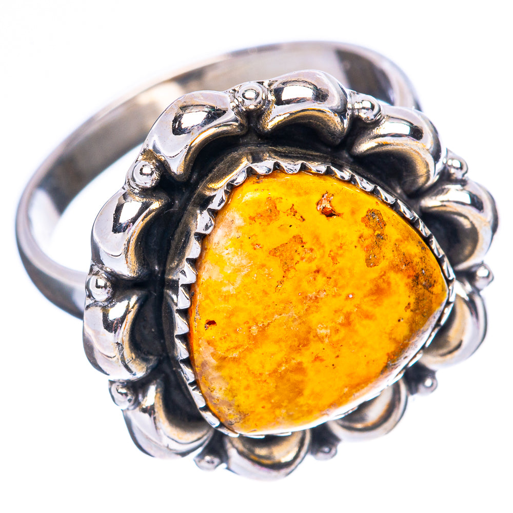 Bumblebee Jasper 925 Sterling Silver Ring Size 8.75 (925 Sterling Silver) R3886
