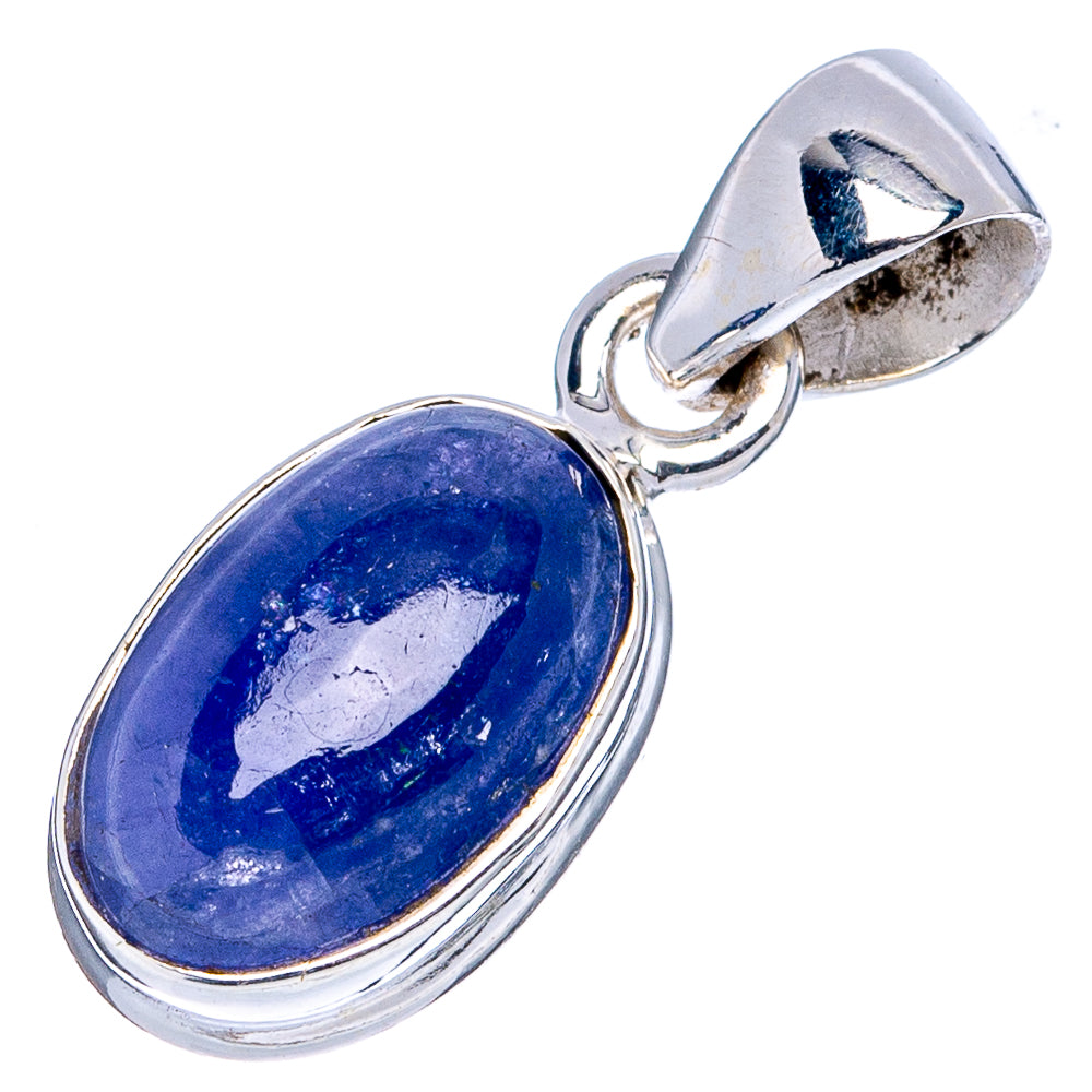 Rare Tanzanite Pendant 7/8" (.925 Sterling Silver)