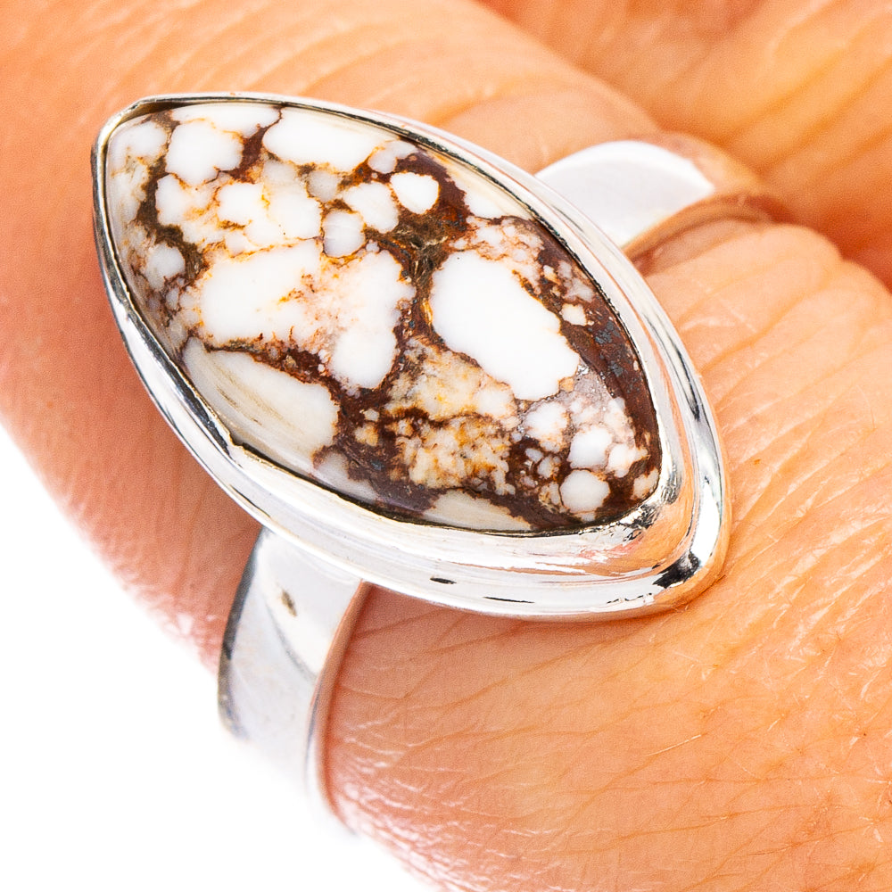 Wild Horse Jasper Ring Size 8 (.925 Sterling Silver)