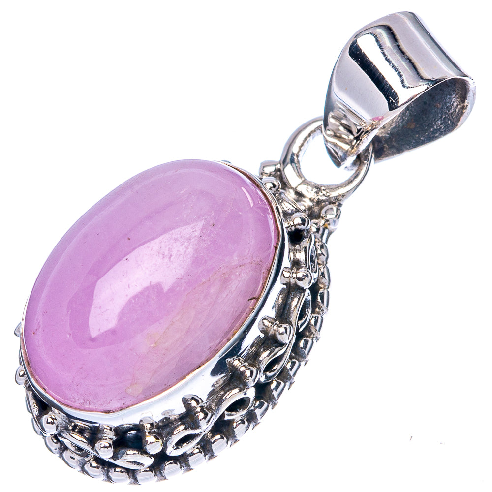Rare Kunzite Pendant 1 1/8" (925 Sterling Silver) P42726