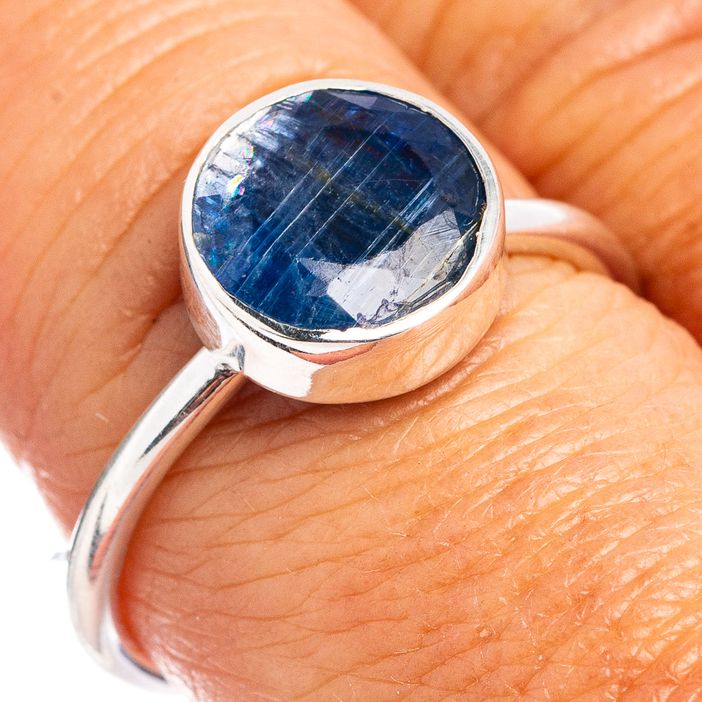 Kyanite Ring Size 7.75 (.925 Sterling Silver)