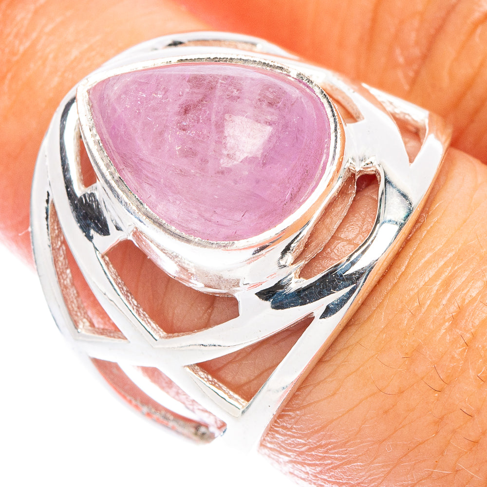 Rare Kunzite Ring Size 7.75 (925 Sterling Silver) R7348