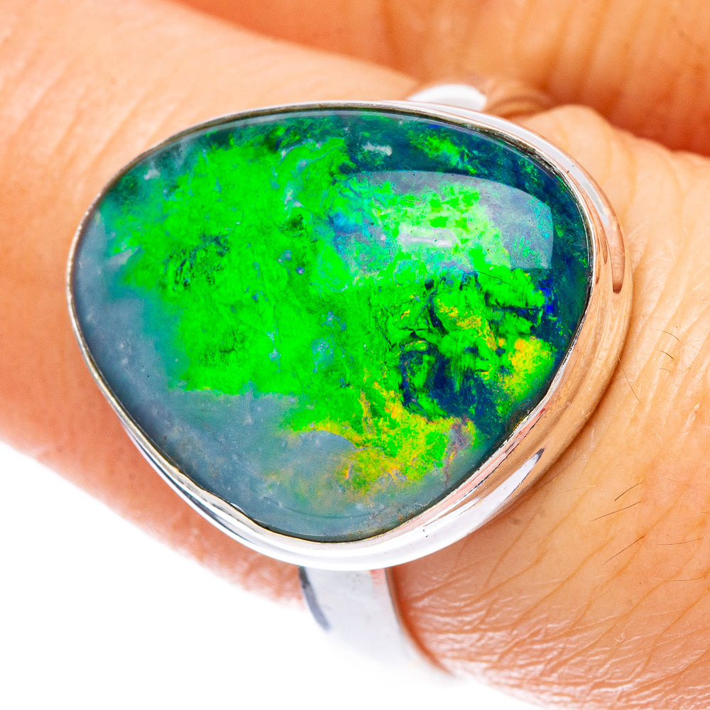 Triplet Opal 925 Sterling Silver Ring Size 8 Ana Co R2468