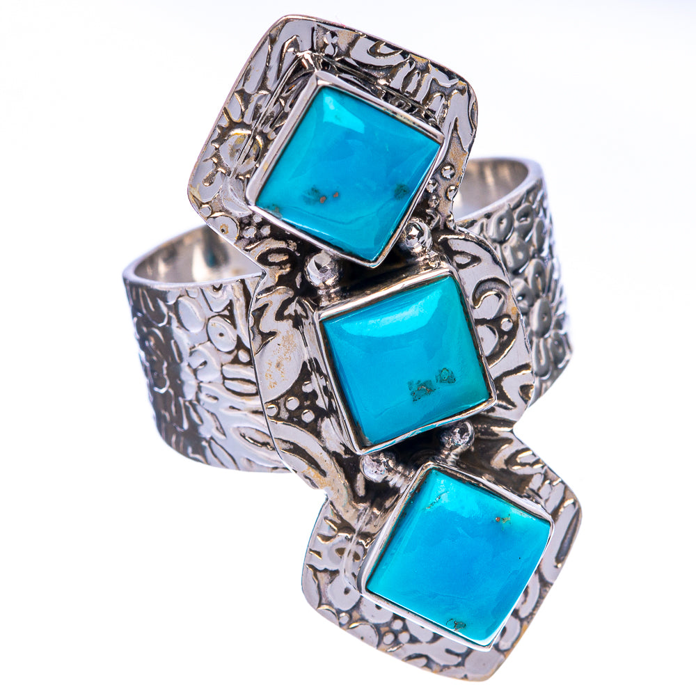 Sleeping Beauty Turquoise Ring Size 7 (925 Sterling Silver) R144581