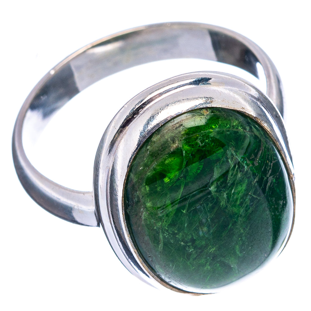 Chrome Diopside Ring Size 7.75 (.925 Sterling Silver)
