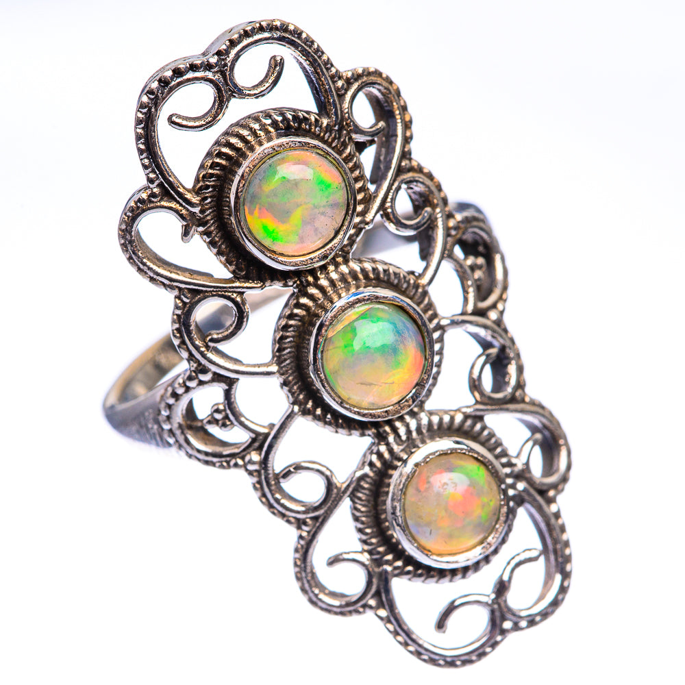 Ethiopian Opal Ring Size 8 (925 Sterling Silver) RING143432